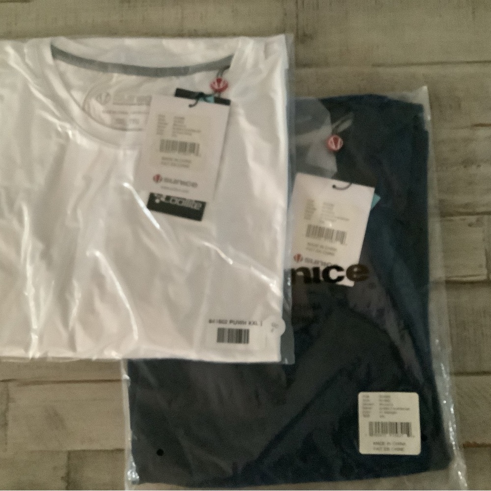 Sunice Classic White and Black Tees